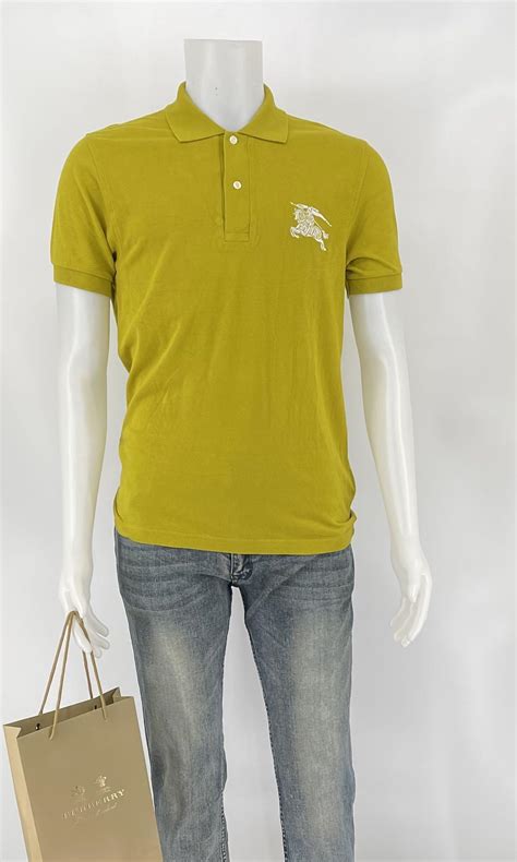 burberry polo shirt big logo|authentic Burberry polo shirt.